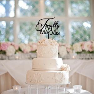 Finally Mr & Mrs Cake Topper,Wedding Anniversary Bridal Shower Party Decorations,Romantic Wedding Party Decorative Cake Toppers (Acrylic Black) Finally Mr & Mrs Cake Topper,Wedding Anniversary Bridal Shower Party Decorations,Romantic Wedding Party Decorative Cake Toppers (Acrylic Black)
