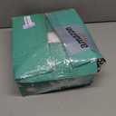 Tall Shoe Rack 10 Tier Shoe Racks Organizer for Closet 30-35Pairs,Large Capacity Storage Rack for Shoes with 5Hooks and Side Pocket,Sturdy Metal Shoe Shelf, Vertical Shoe Stand Tower (Medium, White)