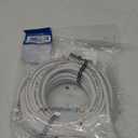 Cable Matters 10Gbps Snagless Cat 6 Ethernet Cable - 35ft, Cat 6 Cable, Cat6 Cord, Ethernet Cord, White