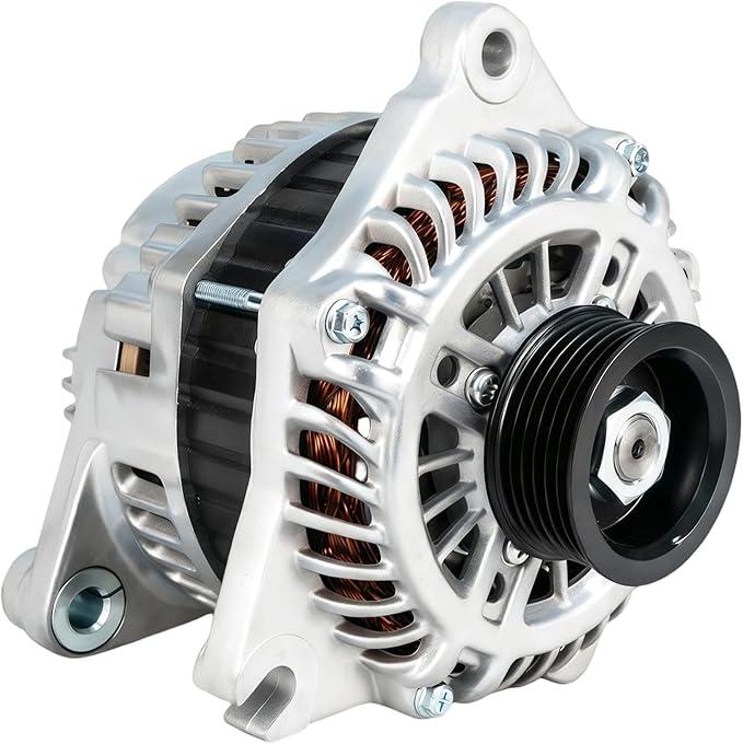 11273N Alternator Compatible with 20072014 Ford Edge Fusion Taurus, 20072012 Lincoln MKX MKZ, 12V 150A 11273 7T4T10300AD 7T4T10300AE 7T4Z10346A 8G1T10300AC, 6Groove Pulley