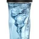AQUAFIT Protein Shaker Bottle - Shaker Cups For Protein Shakes - Shaker Bottles For Protein Mixes, Protein Shaker Cup Bottle, Workout Shaker Bottle, Protein Shake Bottle, Mixer Bottle (Clear-Black)