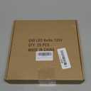 Meconard G40 1.57 Inch Led Replacement Light Bulbs, E12 Screw Base Shatterproof LED Small Globe Light Bulbs for Outdoor String Lights, 1Watt Equvalent to 5 Watt Incandescent Bulbs, Warm White, 25Pack