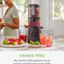 Nama J2 - Cold Press Juicer - Hands-Free - Black