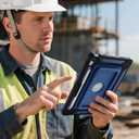 Akkerds for iPad A16 case 11th Generation 11 Inch 2025 - for iPad 10th Generation case 10.9 Inch 2022 with Pencil Holder - Screen Protector and Kickstand - Heavy Duty Rugged Protective Cover - Blue