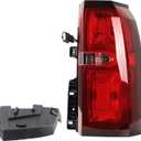 Dasbecan Passenger Side LED Tail Light Compatible with Chevy Tahoe Chevy Suburban 2015 2016 2017 2018 2019 2020 Replace 84467058 GM2800264 RH Taillamp Stop Taillights (Right)