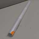 rabbitgoo Window Privacy Film Rainbow Film Decorative Window Sticker, 3D Static Stained Glass Cling Tint for Home Heat Control Non-Adhesive, 23.6 x 78.7 inches (Clear)