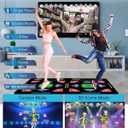 Electronic Dance Mat,64GB Memory Card,1000 Games,885 Songs,81 MVs,Flannel