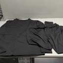 Blaosn Long Johns Thermal Underwear for Women Base Layer Petite/Regular/Tall Top Bottom Sets Cold Weather Winter (Large, Black)