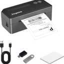 Joysea Thermal Shipping Label Printer, 4x6 Wireless Bluetooth Label Maker for Small Business, Mailing Label Printer Works with Ebay, Amazon, Shopify, USPS&More, Black