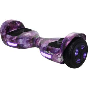 Hover-1 Helix Electric Hoverboard | 7MPH Top Speed, 4 Mile Range, 6HR Full-Charge, Built-In Bluetooth Speaker, Rider Modes: Beginner to Expert (Galaxy)