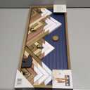 24x10 Wooden Wall Decor Mountain With Metal Hooks