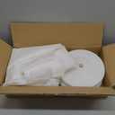 2 Packs Halloween Decorations Outdoor,Halloween Light Up Spooky Ghost Decor, Ghost Decor with Adjustable Height for Porches Yards Gardens Lawn, Easy to Assemble Ghost Decorations