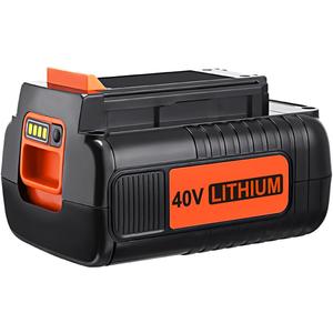1 Pack 3.0Ah 40V Replacement for Black and Decker 40V Battery Max Cordless Power Tool LST540 LST136W LCS1240 Lithium Battery LBXR36 LBXR2036 LBX1540 LBX2040 LBX2540 40volt Lithium Batteries