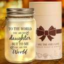 Kenon Mason Jar Night Light Gift for Daughter, Mothers Day Gifts for Daughter from Mom Dad, Home Decoration Lights, Personalized Night Light Birthday Graduation Christmas Gift for Daughter