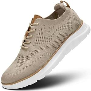 Mens Casual Dress Oxfords Shoes Fashion Mesh Work Business Walking Sneakers Comfortable Lightweight Soft Sole Size 40