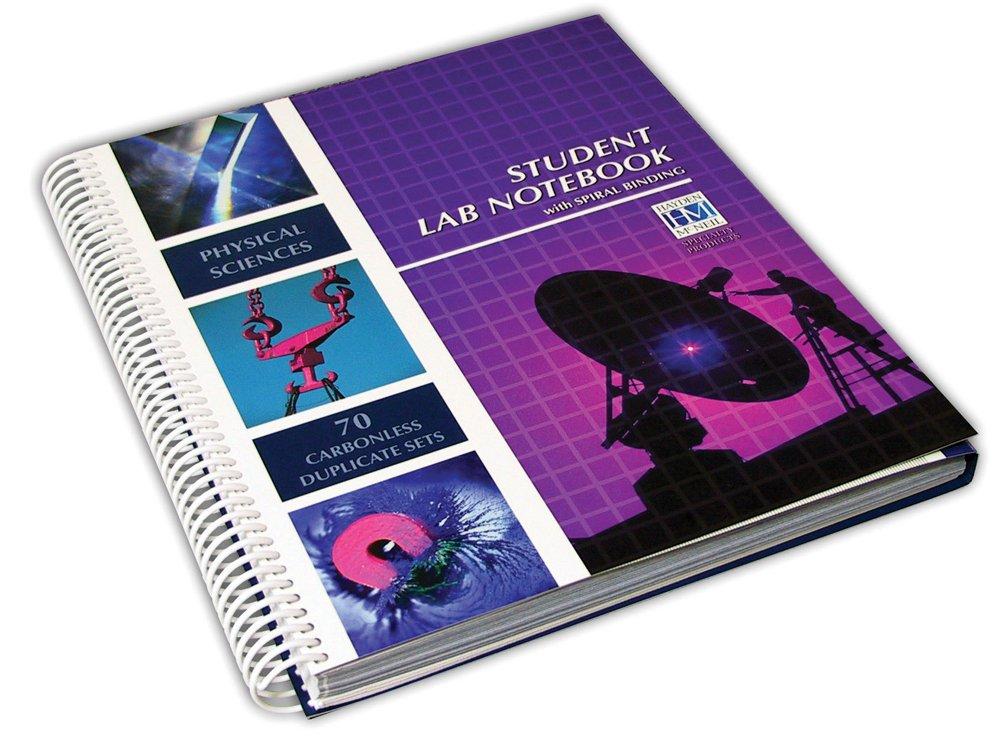 Chemistry Student Laboratory Notebook: 
Physical Sciences Spiral Bound