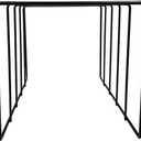 Vinyl Record Storage Holder Stand – Vinyl Coated Metal Wire Rack Holds