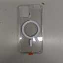 TORRAS Magnetic for iPhone 12 Case/iPhone 12 Pro Case, [Military Grade Drop Tested] [Compatible with MagSafe] Shockproof Translucent Hard Back Soft Slim Protective Case for iPhone 12/12 Pro, Clear