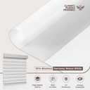 Allesin zen No Drill No Tools Cordless Zebra Blinds, Renter Friendly, Dual Layer Shades for Indoor Windows, Easy to Install Thermal Insulated Privacy Blinds, White, 29" W x 48" H