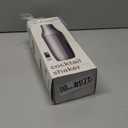 Kitessensu Hybrid Cocktail Shaker | Vacuum Insulated Stainless Steel Martini Shaker with Double Wall Martini Cup | Integrated Measuring System | Tumbler Lid & Cocktail Recipes Included | Silver