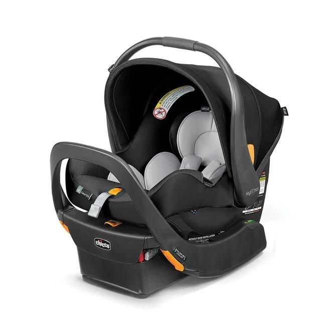 KeyFit Max ClearTex Infant Car Seat - Ebony, Manufacture Date: SEP/2025