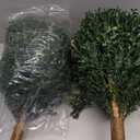 2 x kyesyes Artificial Boxwood Ball Bush 27" Tree UV Resistance Rated with Spike. Easy to Push in The Ground.Plant Looks Great in a Planter Anywhere. Indoor/Outdoor Decor 2 Pack
