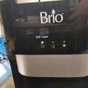 Brio Commercial Grade Bottleless Ultra Safe Reverse Osmosis Drinking Water Filter Water Cooler Dispenser-3 Temperature Settings Hot, Cold & Room Water - UL Approved  Point of Use (Silver)