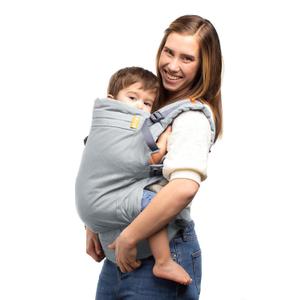 Beco Toddler Carrier with Extra Wide Seat, 100% Cotton - Front-Carry & Backpack Style - Lightweight & Ergonomic Sling Carrier for Children (24-48 Months)