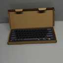 Happy Balls ABS Keycaps Doubleshot Backlit Shine Through Keyset Cherry MX OEM Profile US Layout for 61/87 TKL/104 MX Switches Mechanical Keyboards(Black and Gray)