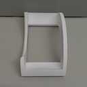 Sipnore Mac Studio Stand for M4/ M2/ M1 (2022–2024), Vertical Desktop Holder Improves Airflow & Cooling, Space-Saving Design with Non-Slip Base – White