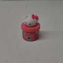Hello Kitty SLIMYGLOOP Jar - 8 oz Red & White Cotton Candy Scented Slime With Beads & Charm - Sanrio Stuff for Kids