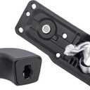 Premium Inside Door Handle, Front Left Driver Side, Plastic, Fits for 2007-2014 GM and Chevy Trucks, Replaces# 20833606, 20871488, 15936892, 91485, 80374