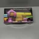 Nexillumi Permanent Outdoor Lights for House, 100ft Smart RGB LED Lights Outside with 16 Million DIY Colors, IP67 Waterproof Eternity Eaves Lighting for Christmas Halloween Holiday Daily Decorations