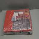 BALEINE Wrapping Paper Storage Organizer, 40" Durable 600D Oxford Fabric Gift Wrap Storage Bag with Flexible Partitions for Ribbon, Holiday Accessories (Red) (1 Count (Pack of 1)