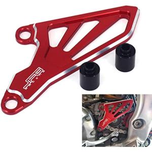JFG RACING CNC Front Sprocket Cover Guard for CR250R 2002-2007/CRF250R 2004-2009/CRF250X 2004-2017/CRF450R 2008