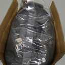 Towel Wrap for Women Plus Size (4XL-6XL) with Hair Towel Wrap, Microfiber Bath Wrap Soft & Comfortable Absorb Water Body Wrap Oversized Button Design, Charcoal