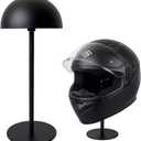 Helmet Stand - Metal Rotation Stand for Motorcycle, Caps, Hats & Rugby Helmets (half ball*1)