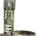 Drop Leg Strap Holster for QLS, Aluminum Alloy Modular Holster Adapter with Thigh Strap, Tactical Police Gear for Airsoft and Outdoor Enthusiasts (CP)