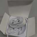 OUKEELAR Electric Automatic Nail Clipper & Trimmer 2 in 1 with Nail Clip Storage,Rechargeable Premium Heavy-Duty Quiet Nail Polisher with Safety LED Light for Professional Manicure & Trimming