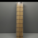 LUCKUP Cordless Bamboo Roman Shades, Roll Up Blinds for Indoor Windows, Light Filtering UV Protection, Easy to Install for Home & Office, 34" W x 64" L, Natural