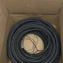 YAMATIC 5000PSI 3/8" Pressure Washer Hose 100FT with Stainless Steel Quick Connector, Rubber Power Washer Replacement Hose, Steel Wire Braided, Compatible with Simpson, Craftsman, Champion
