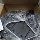 Bike Seat with Backrest, Extra Wide Bicycle Seat with Back Support, Extra-Large Bicycle Seat with Padded PU Cushion Saddle Fit for Tricycle Mountain E-Bike, Includes Installation Tools (Black)