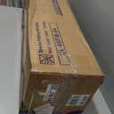 Retractable Baby Gates for Doorways, Mesh Dog Gate for Stairs, Pet Gate Indoor, Extends to 55" Wide 33" Tall, Safety Toddlers Gates for Hallways, Indoor & Outdoor Use, Black