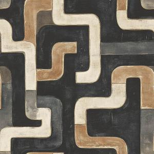 Geometric Peel and Stick Wallpaper Mid Century Modern Wallpaper Self Adhesive Vinyl Wall Paper for DIY Home Decor 17.7in x 118in