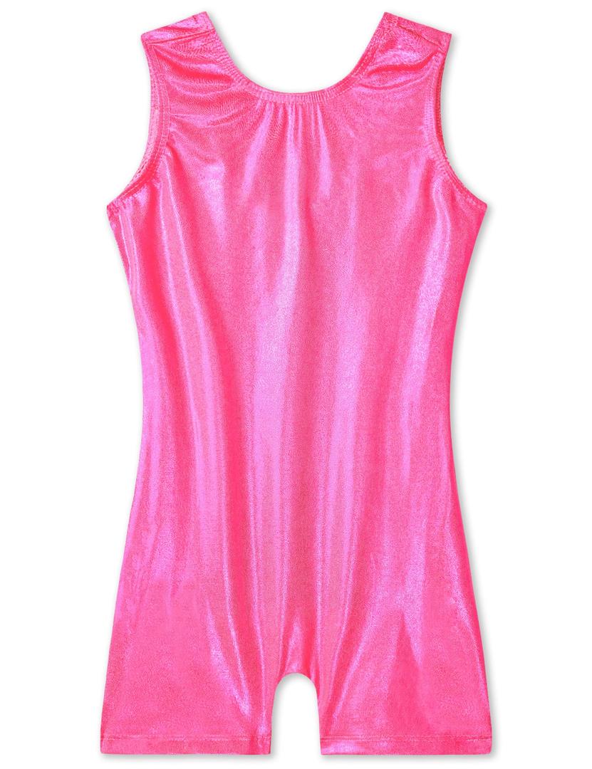 Nymphperi Girls Gymnastics Leotards Size 6-7 Years Old One Piece Multicolor Stars Tank Gym Bodysuits for Kids Tumbling Class