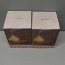 SALKING Essential Oil Diffuser (Set of 2), 100ml Small Aromatherapy Diffuser with Auto Shut-Off, Ultrasonic Diffusers for Essential Oils, Cool Mist Humidifier with Warm White Lights, for Office Home