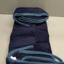 FinRec Dark Blue Rug for Bedroom Living Room, 3x5 Feet High Pile Plush Area Rug, Non-Slip Soft Fluffy Carpet for Nursery Kids Room Dorm Room Home Decor, Indoor Fuzzy Floor Rugs