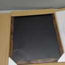 Loddie Doddie Magnetic Chalkboard for Kitchen & Wall Decor - 18" x 22" Rustic Frame - Hanging Magnetic Blackboard - Chalk Board