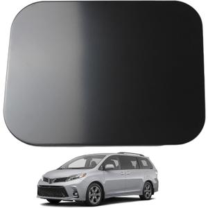 Fuel Door Cover Fuel Filler Lid Fuel Gas Cap Cover Door Compatible with 2011-2019 Toyota Siena Fuel Filter Lid Replace 77350-08020