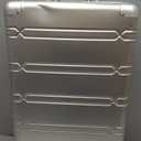 VentureVault All Aluminum Carry On Luggage 22x14x9 Airline ApprovedZipperless Luggage Premium Aluminum Suitcase Luggage, Hard Shell Carry On Luggage with Spinner Wheels (silver, 20inch)